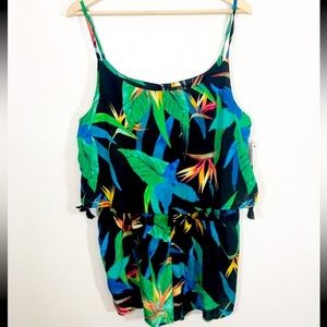 A.N.A. Take Me To Paradise Romper and/or Coverup (Medium)